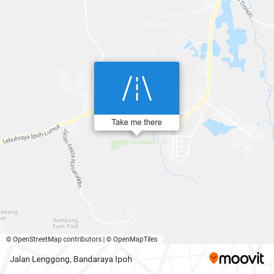 Jalan Lenggong map