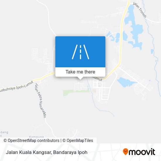 Jalan Kuala Kangsar map