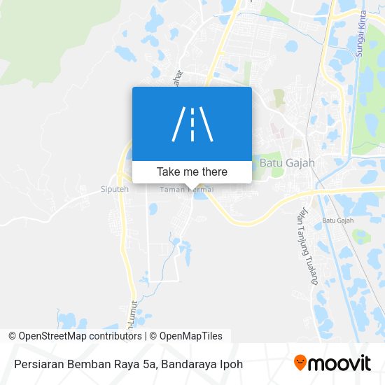 Persiaran Bemban Raya 5a map