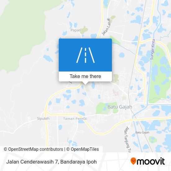 Peta Jalan Cenderawasih 7
