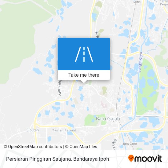 Persiaran Pinggiran Saujana map