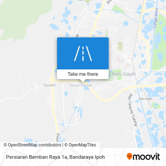 Persiaran Bemban Raya 1a map
