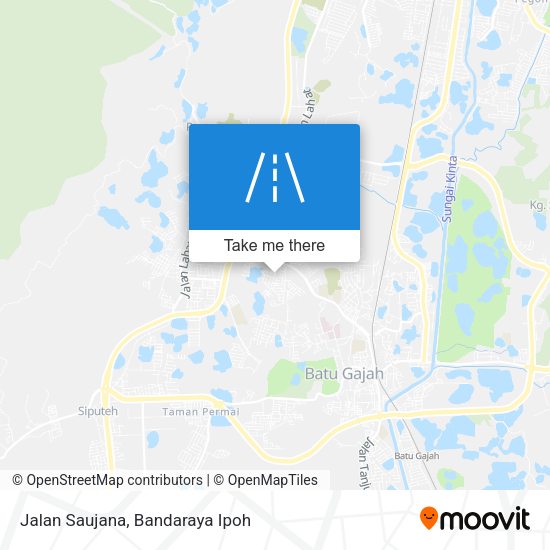 Peta Jalan Saujana