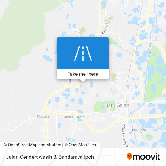 Peta Jalan Cenderawasih 3