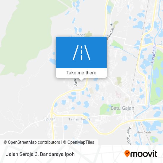 Peta Jalan Seroja 3