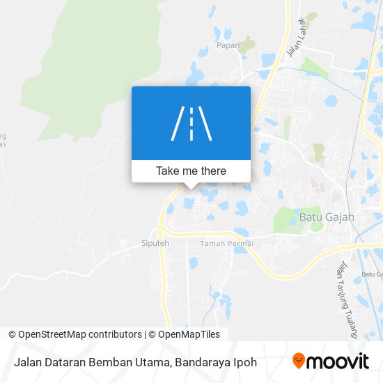 Peta Jalan Dataran Bemban Utama