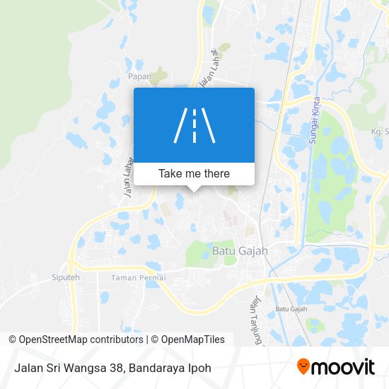 Jalan Sri Wangsa 38 map