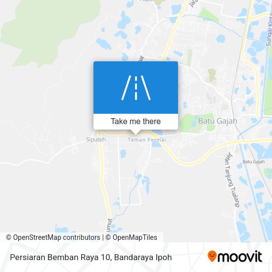 Persiaran Bemban Raya 10 map
