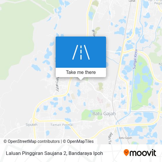 Laluan Pinggiran Saujana 2 map