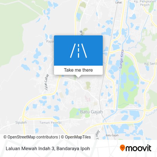 Laluan Mewah Indah 3 map