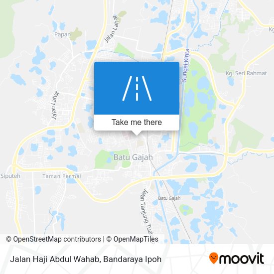 Jalan Haji Abdul Wahab map