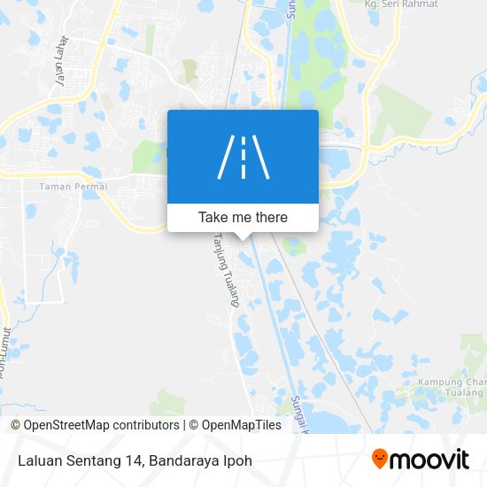 Peta Laluan Sentang 14