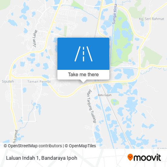 Laluan Indah 1 map