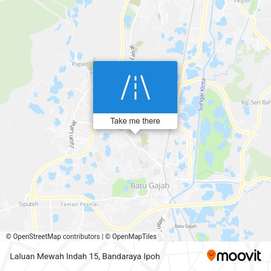Laluan Mewah Indah 15 map