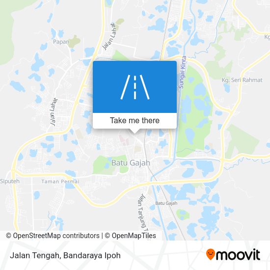 Peta Jalan Tengah