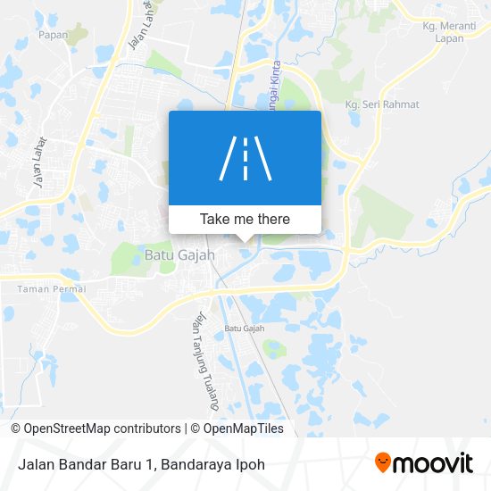 Peta Jalan Bandar Baru 1