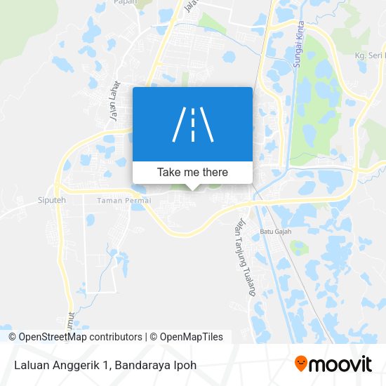 Laluan Anggerik 1 map