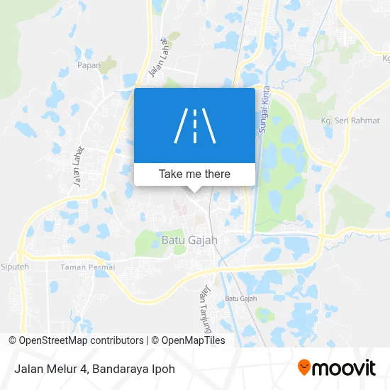 Jalan Melur 4 map