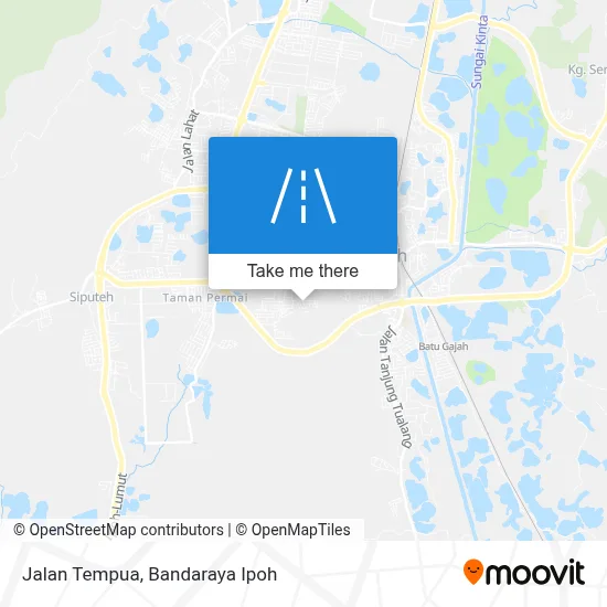 Jalan Tempua map