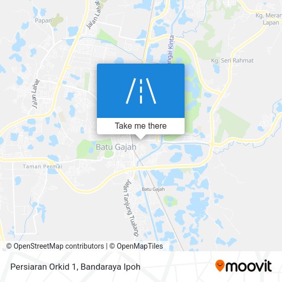 Persiaran Orkid 1 map
