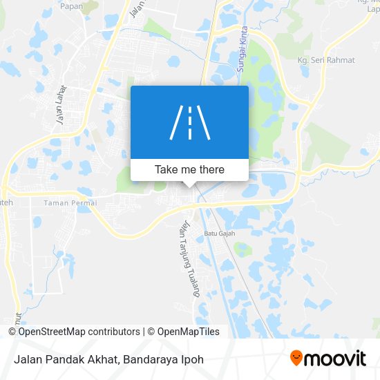 Peta Jalan Pandak Akhat