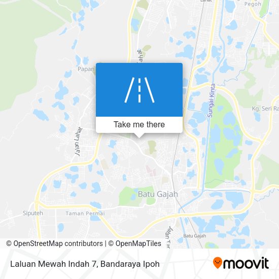 Laluan Mewah Indah 7 map