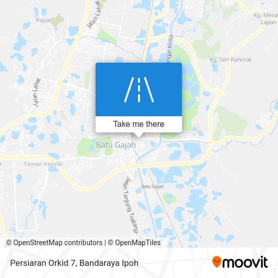 Persiaran Orkid 7 map