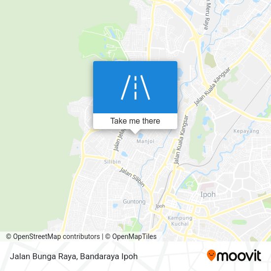 Jalan Bunga Raya map