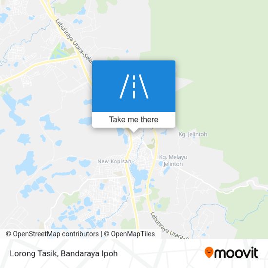 Peta Lorong Tasik