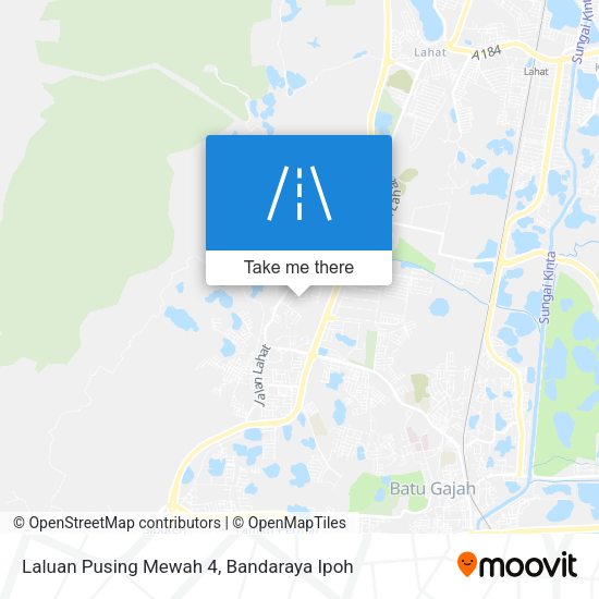 Laluan Pusing Mewah 4 map