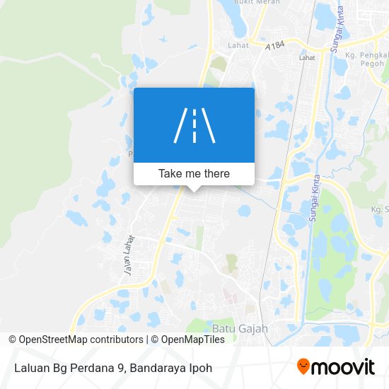 Peta Laluan Bg Perdana 9