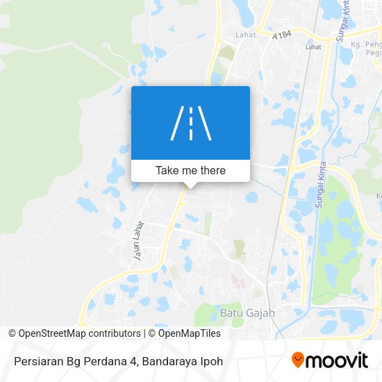 Peta Persiaran Bg Perdana 4