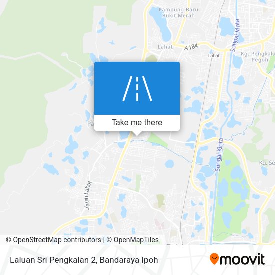 Laluan Sri Pengkalan 2 map