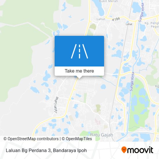 Peta Laluan Bg Perdana 3