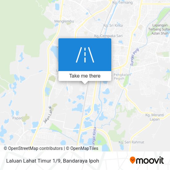 Laluan Lahat Timur 1/9 map