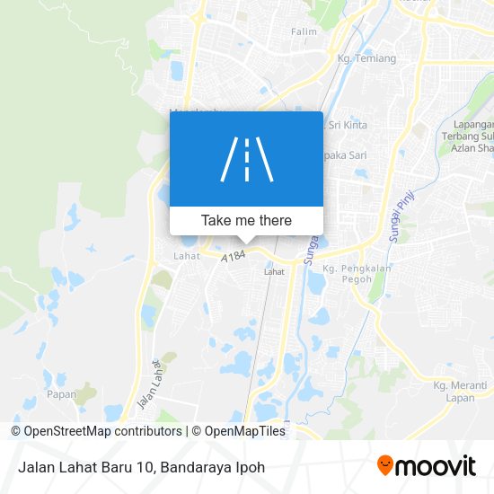 Peta Jalan Lahat Baru 10