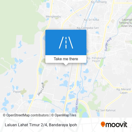 Laluan Lahat Timur 2/4 map