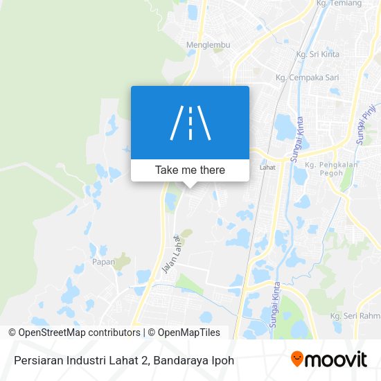 Persiaran Industri Lahat 2 map
