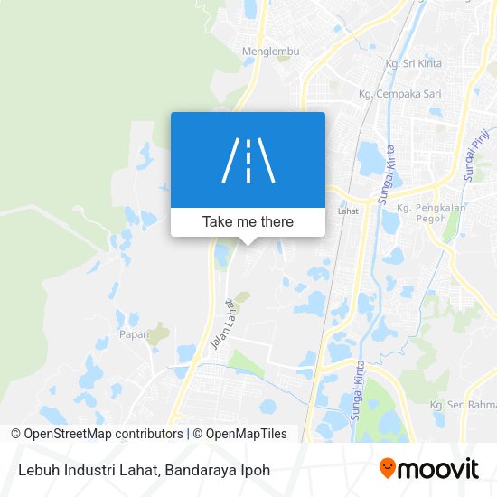 Peta Lebuh Industri Lahat
