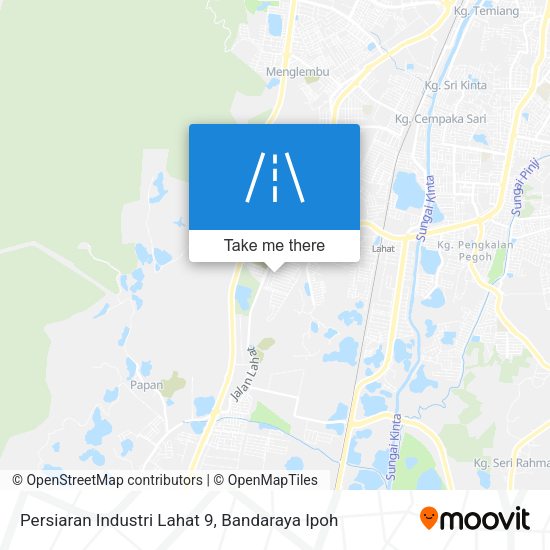 Persiaran Industri Lahat 9 map
