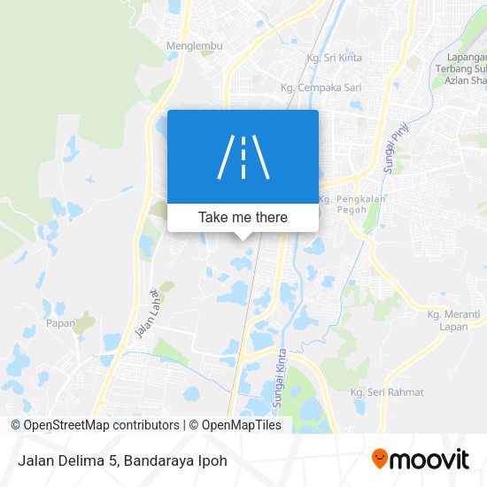 Jalan Delima 5 map