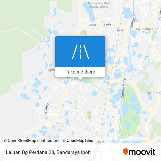 Peta Laluan Bg Perdana 28