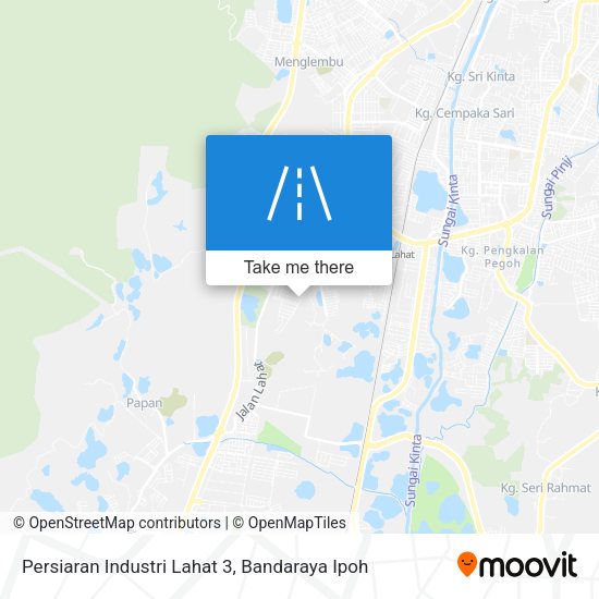 Persiaran Industri Lahat 3 map
