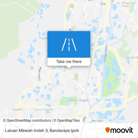 Laluan Mewah Indah 5 map