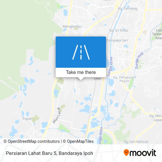 Peta Persiaran Lahat Baru 5