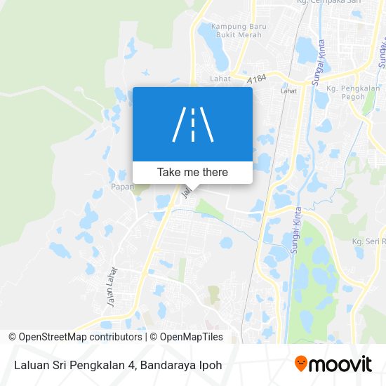 Laluan Sri Pengkalan 4 map
