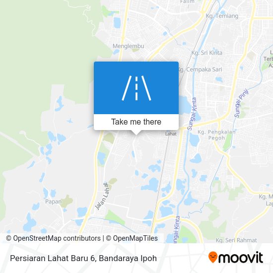 Peta Persiaran Lahat Baru 6