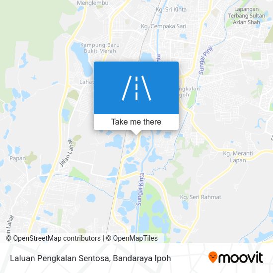 Laluan Pengkalan Sentosa map