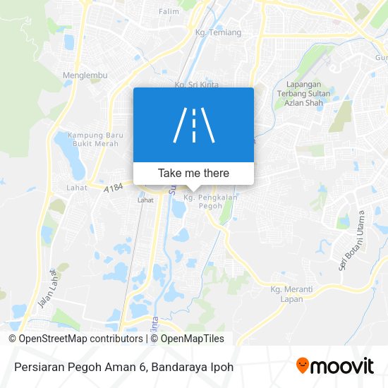 Peta Persiaran Pegoh Aman 6