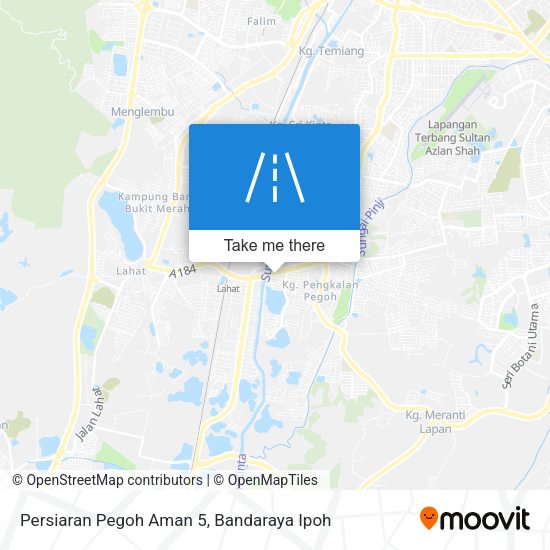 Peta Persiaran Pegoh Aman 5